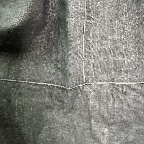 Harve Bernard by Bernard Holtzman‎ 100% Linen Maxi Skirt Size 12 Seams Lagenlook - Picture 4 of 13